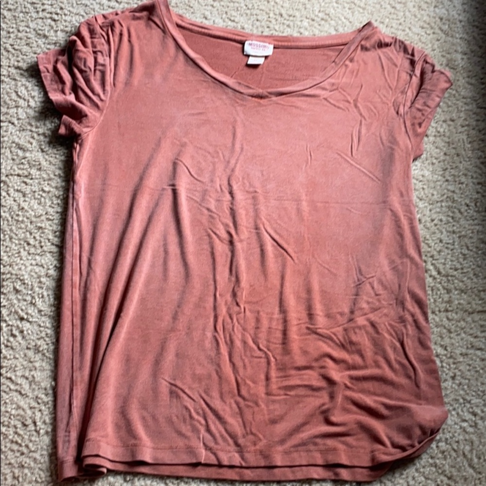 Mossimo pink tshirt women’s xs